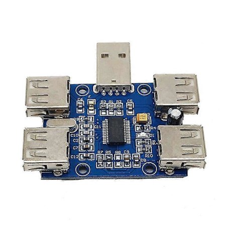 USB-hub 4 porter USB-utvidelseskortmodul Drop Gl850g Smart Chip