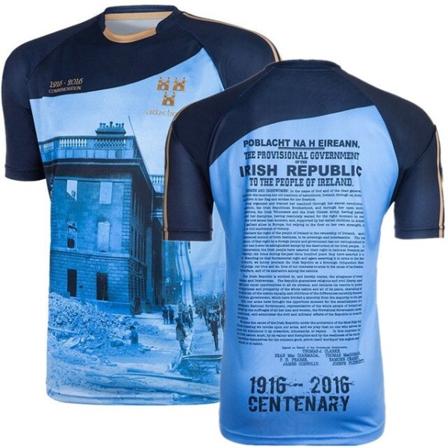 1916 ny jubileumsskjorta Tyrone 2021/22 hemrugbytröja XL