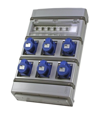 Garo G-Box 00060 Uttaksboks, Elfordeling & strømforsyning