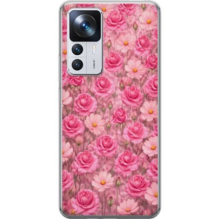 Kompatibel Mobilcover til Xiaomi 12T Petal Reverie Blush Rose