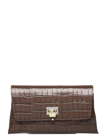 Nora Small Clutch Bags Clutches Brun Decadent