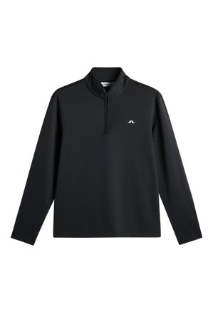 J.Lindeberg - Clide Quarter Zip Mid Layer - Golf - Black - Men - L
