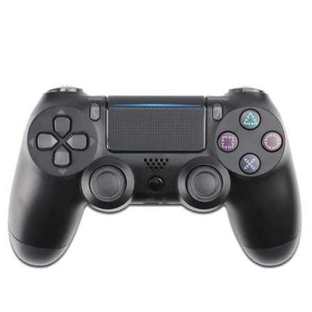 IC PS4-kontroll trådlös Bluetooth spelplatta (svart)