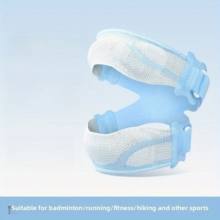 1 stk/2 stk AOPLUS Patellastropp for Basketball & Sport - Pustende Kompresjonsknebeskytter med Justerbart Ted Bånd, Patellastøttebånd for Løping