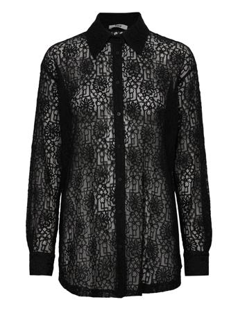 Laceybzmary Shirt Black Bzr