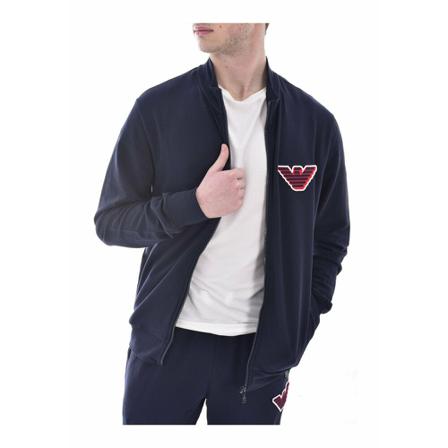 Emporio Armani - Sommarjackor - Blå - Herr - Storlek: L, Herr, Storlek: L