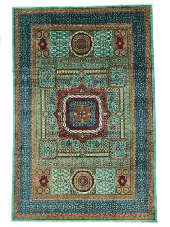 Medallón Mamluk Alfombra 208X311 Lana