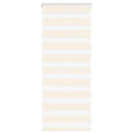 vidaXL Rullgardin zebra beige marmor 55,9 cm polyester, zebra rullgardin, zebra gardin för fönster, gardin 4014617