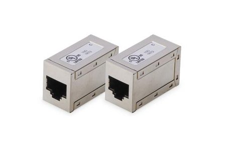 Digitus Modular Coupling 8P8C 1:1 shielded CAT6 metal housing 2 pcs.