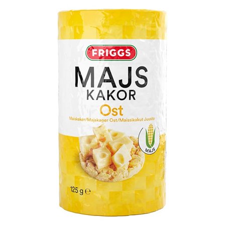 Friggs Health Food Majskakor 125 g