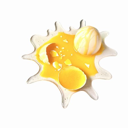 Voksen spøk gave, knust egg spøk rekvisitter morsom spoof stressavlastning leketøy mobiltelefonholder aprilspøk Halloween festdekorasjon morsom leke