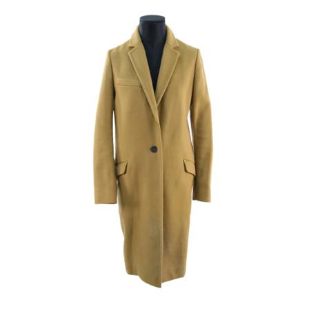 Isabel Marant Pre-owned Pre-owned Wool outerwear , Beige , Dames , Maat: M Vintage Jassen