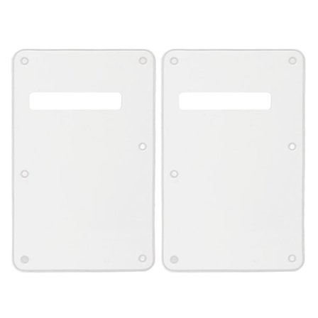 2 stk elektrisk gitar bakplate pickguard deksel musikk instrumenter deler tilbehør hvit