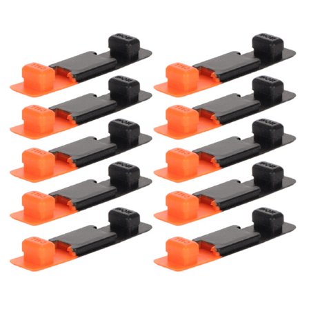 10 stk. Walkie Talkie PTT-knap udskiftning gummi Talk PTT-knap reparationsdele til BAOFENG UV 5R UV 5RA UV 5RE F8+