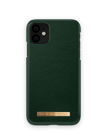 Saffiano Case iPhone 11 Green