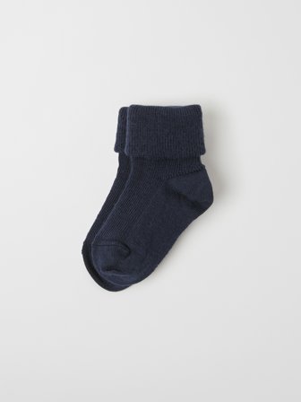 Polarn O. Pyret - Socks merino wool baby - 10|12 - Childrenswear - blue