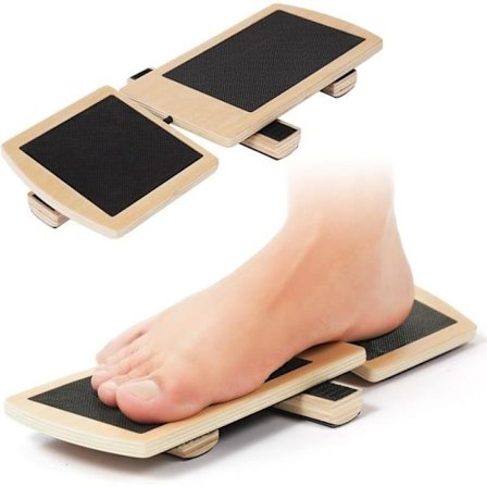 Fotstrekker, balanseøvelse på ett ben, ankel- og fotforsterkning, egnet for dansere og fitnessentusiaster