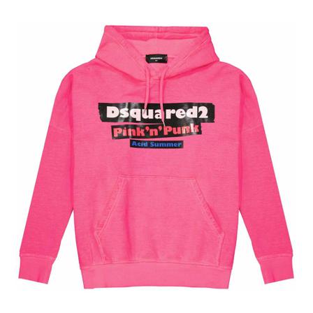 Dsquared2 Hoodies , Roze , Heren , Maat: M