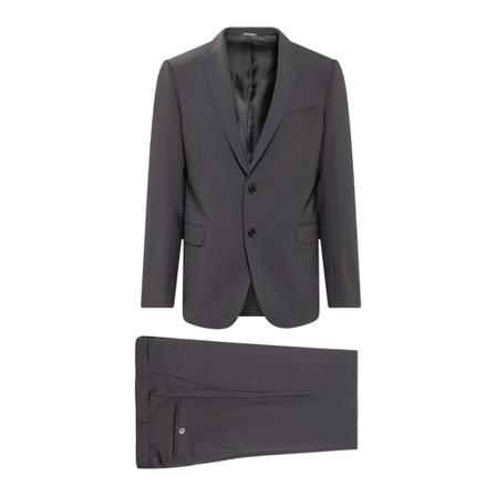 Emporio Armani, Suit Sets Zwart, Heren, Maat:XL