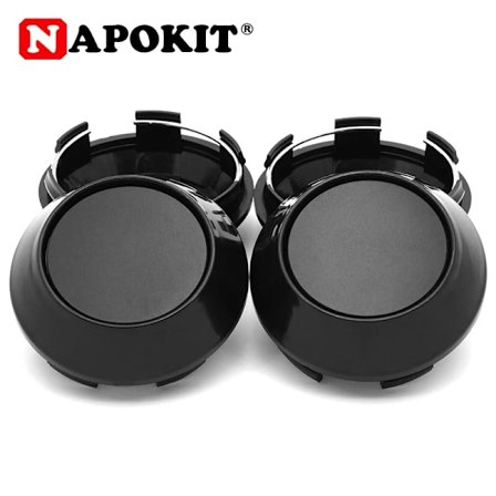 4 stk. Universal 68 mm Bilhjul Senterkopp Sport Felg Senter Nav Deksel 62 mm Klips Dekkhetter