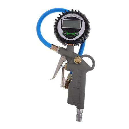 Dekktrykkmåler Lufttrykkmåler Dekktrykk Digital Trykkmåler Biltilbehør Dekkmåler Mønsterdybdemåler Bilverktøy Rustfritt Stål