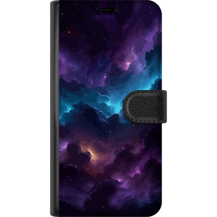 Kompatibel Tegnebogsetui til Nothing Phone (2) Lila rymdnebulosa