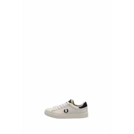 Scarpa da tennis Spencer in pelle con lacci uomo Fred Perry Bianco , Wit , Heren , Maat: 42 EU Sneakers