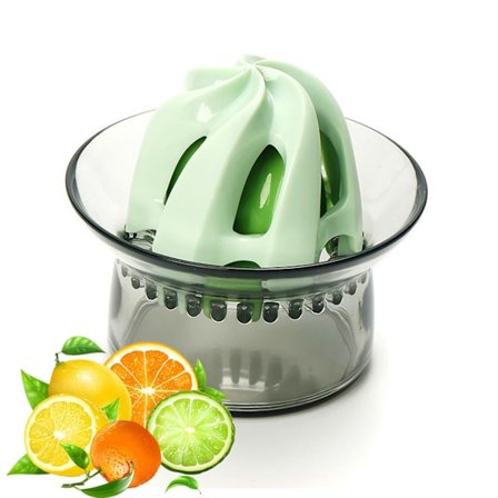2-i-1 Manuell Juicer Citron Orange Citruspress 3.54x3.15in