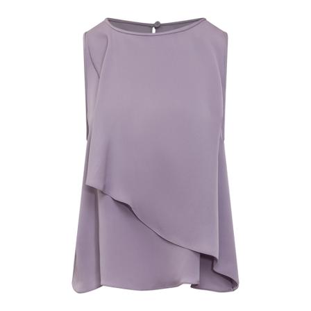 Emporio Armani Sleeveless Tops Lilla, Dame