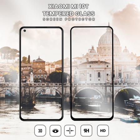 Xiaomi Mi 10t - Härdat Glas 9h - Super Kvalitet 3d Skärmskydd
