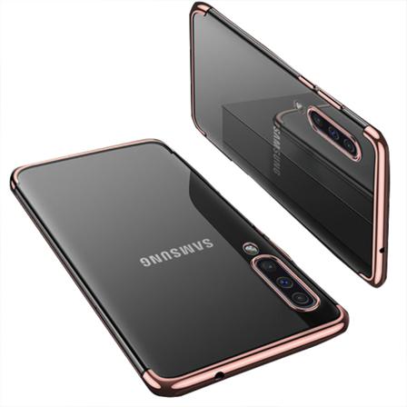 Elegant Robust Silikonskal Floveme - Samsung Galaxy A50 Blå