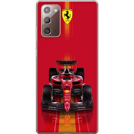 Yhteensopiva Puhelinkuori Samsung Samsung Galaxy Note20 Ferrari Formula 1 -auto ikonisessa punaisessa muotoilussa urheilullisella tarkkuudella
