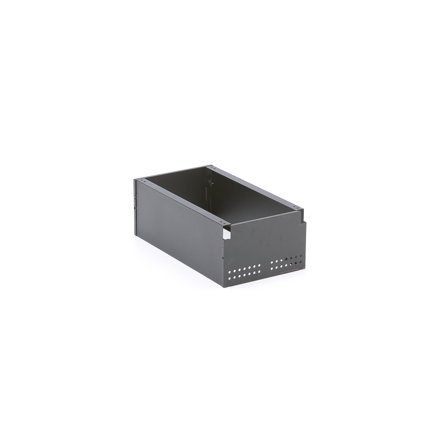 Sockel für Kleiderspind, B 300 mm, schwarz