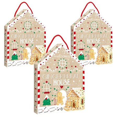 Leikkurit - SCRAP COOKING - Piparkakkutalo - Inox - 5 kokoa - Pakkaus reseptillä