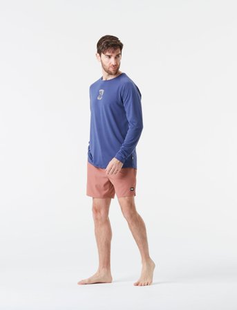 PICTURE ORGANIC CLOTHING Maribo Ls Surf Tee - Blue - M