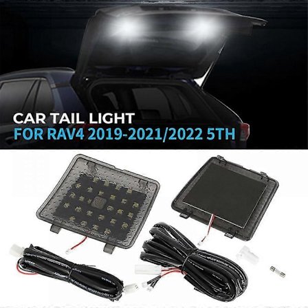 LED Bil Bakljus Bagagelampa För Toyota Rav4 5:e Baklucka Lampa Resväska Lampor För Rav4 Tillbehör