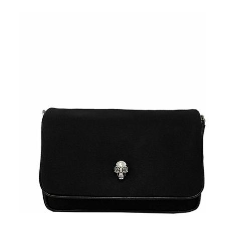 Alexander McQueen, Small Skull bag Zwart, Dames, Maat:ONE Size