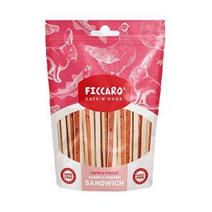 Ficcaro Rabbit & Chicken Sandwich, 100g