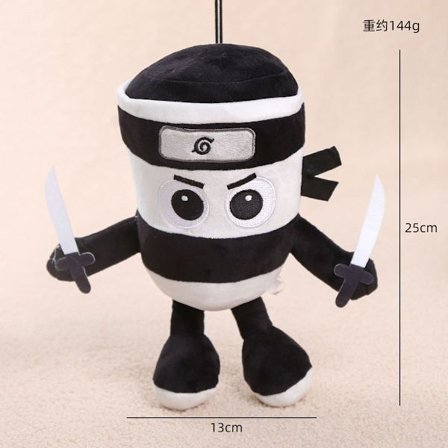 [LCS] Italiensk Brainrot Plys, Ballerina Cappuccina Plys Pude til Videospilsfans