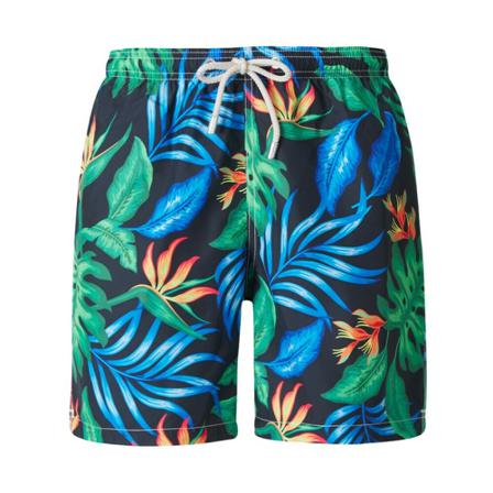 MC2 Saint Barth, Lighting Tropical Swimsuit Blauw, Heren, Maat:L