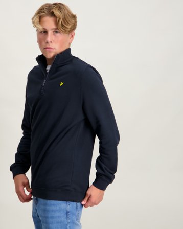 Lyle & Scott Quarter Zip Pullover Blau Pullover Jungen - Kids Brand Store