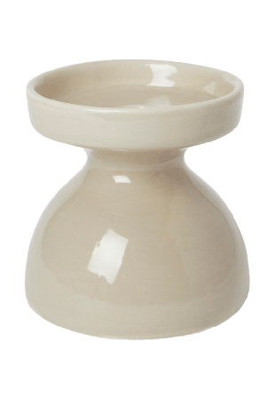 Åhléns Home Ljusstake GULLAN Ljuslyktor & ljushållare Beige ONESIZE