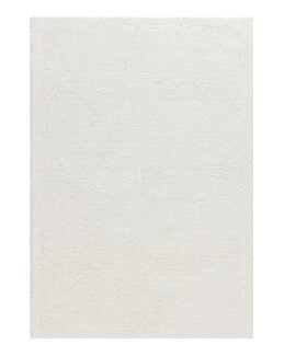 Ullmatta enfärgad Pure Solid 170x240 cm Creme - KM Carpets