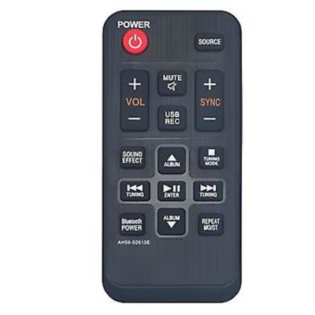 AH59-02615E Fjernkontroll for Samsung Soundbar TW-J5500 TW-J5500/ZA