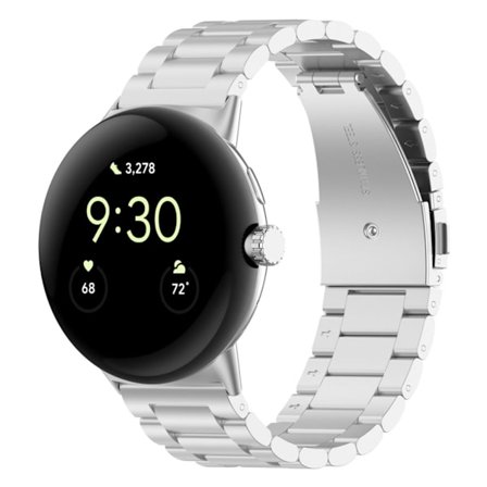 Google Pixel Watch 3 45mm Klockarmband - Silver