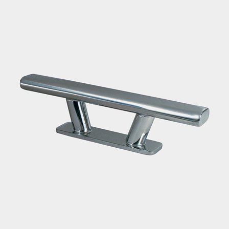 Knap / pullert til båd Roca, rustfrit stål, 310 mm, (C/C) 83 mm, elektropoleret