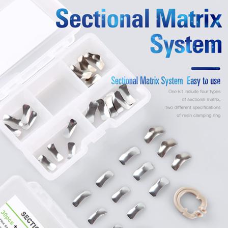 Matrisband Metallmatriser Set Separeringsringsats