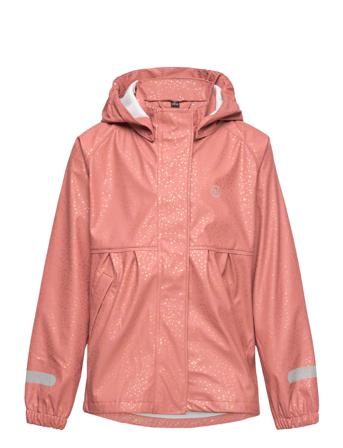 Mira Printed Pu Jacket Pink ZigZag