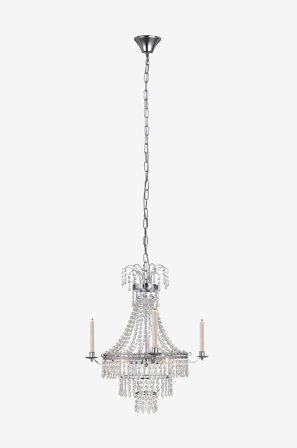 Markslöjd - MARIELUND kattokruunu 3L Kromi/MC - Kromia - Kristallikruunut - - Homeroom