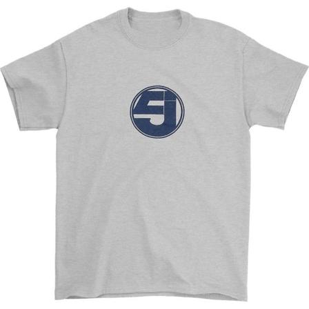 Jurassic 5 Logotyp på Ash T-shirt XXL